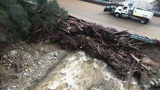 Southern California Flash Flood: Lake Casitas Debris Flow Drone Survey
