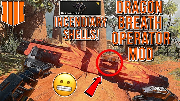 INCENDIARY SHELLS... ONCE AGAIN 😬 (BO4 DRAGON BREATH OPERATOR MOD MOG 12)