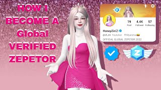 [ZEPETOR] How to become Global verified Zepeto Creator