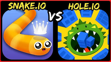 Snake.Io Vs Hole.Io Game Comparison!
