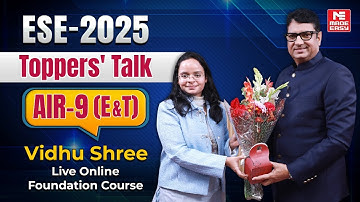 UPSC ESE 2025 Toppers