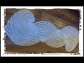 How to crochet long spiral table runner