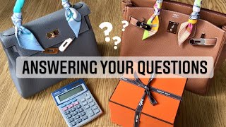 Answering Your Hermès Questions 🍊(Birkin vs Kelly, Togo vs Clemence, Spend History…)