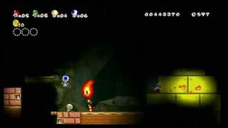 New Super Mario Bros Wii Underground Gameplay
