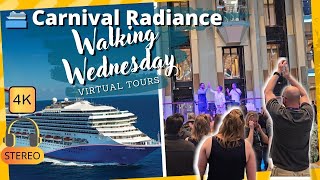 Step aboard the Carnival Radiance Cruise Ship for a 4K Virtual Walking Tour