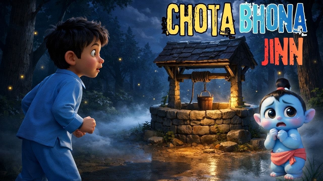The magical friendship of little Bhona Jinn and Hamza | A heart touching story for children