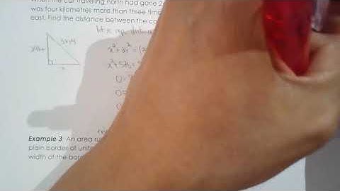 MPM2D 6.6a Solving Quadratic Word Problems