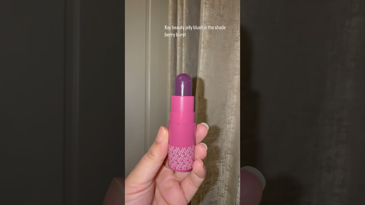 Kay beauty jelly blush in the shade berry burst 