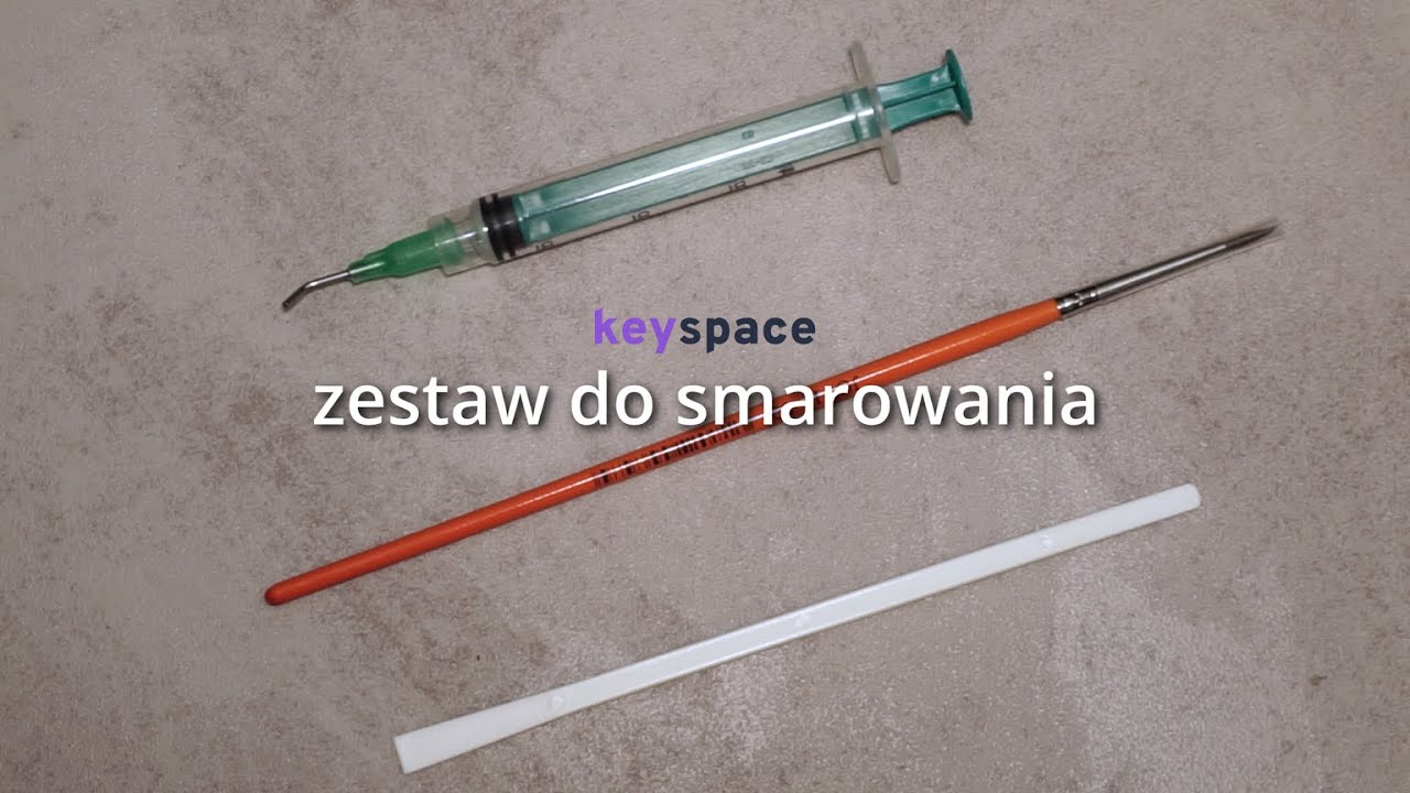 💉Jak poradzić sobie z grzechoczącą klawiaturą mechaniczną - zestaw do smarowania | Keyspace Store 💜💻