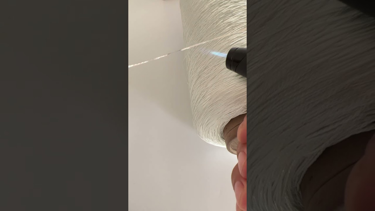 High temperature resistant thread glass fiber rope sewing thread