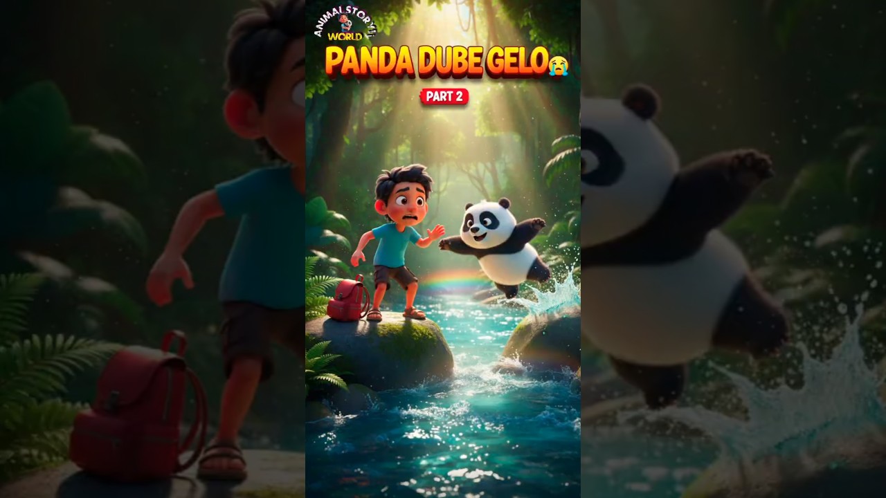 Coco Panda Almost Drowns! 🐼 Brave Crocodile Hero Saves Him | Sam & Coco Jungle Adventure Part 2