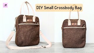 How To Sew A Small Crossbody Bag | Sew Small Crossbody Bag