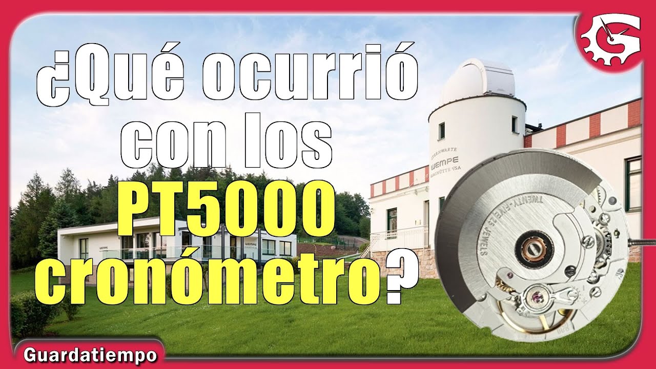 Los PT5000 cronómetro de Glashütte. ¿Qué pasó con ellos?