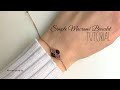Simple Macrame Bracelet | Macrame Bracelet for Beginners
