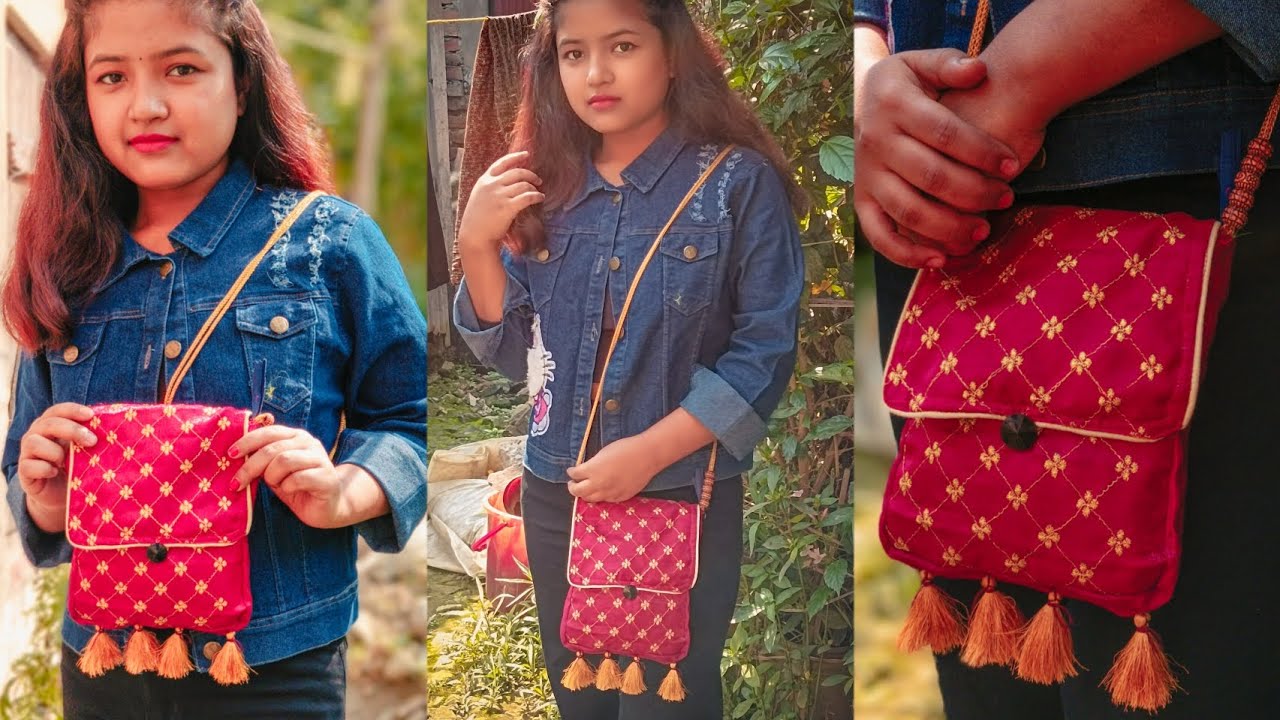 Zipper Tote Bag Sewing Tutorial How to make Reusable Shopping Bag