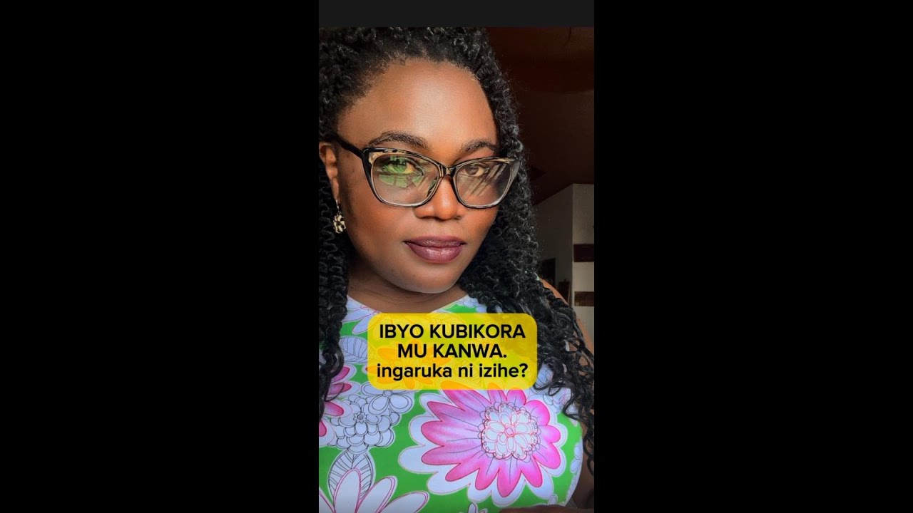 Imibonano mu kanwa. Ese hari ingaruka zihari?