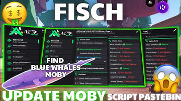 BEST FISCH SCRIPT/HACK GUI | Best Auto Fishing, Ez Blue Whales & Moby, Instant Catch & More *FREE*