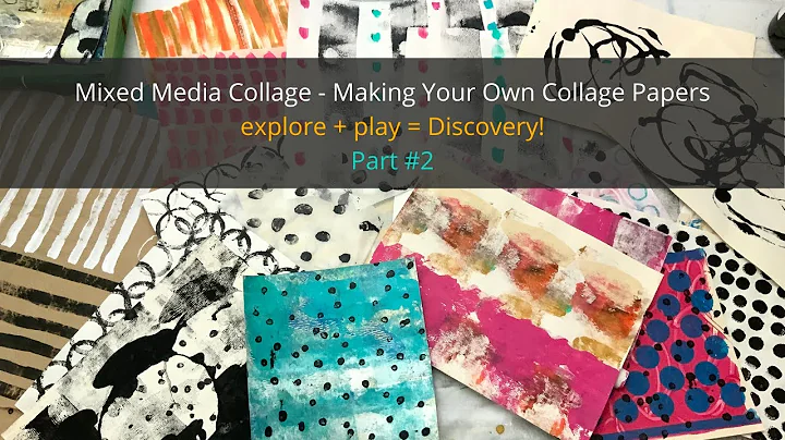 Abstract Art Journaling - How to Create Your Own C...