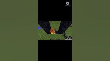 Realistic Portal Mod In Minecraft // #shorts #minecraftshorts