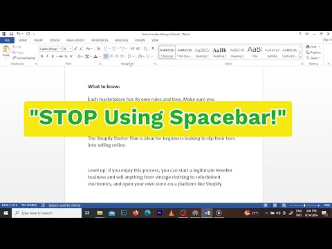 Easy Way To Indent Paragraphs In Word