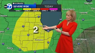 LIVE RADAR as potentially severe storms move through Chicago area