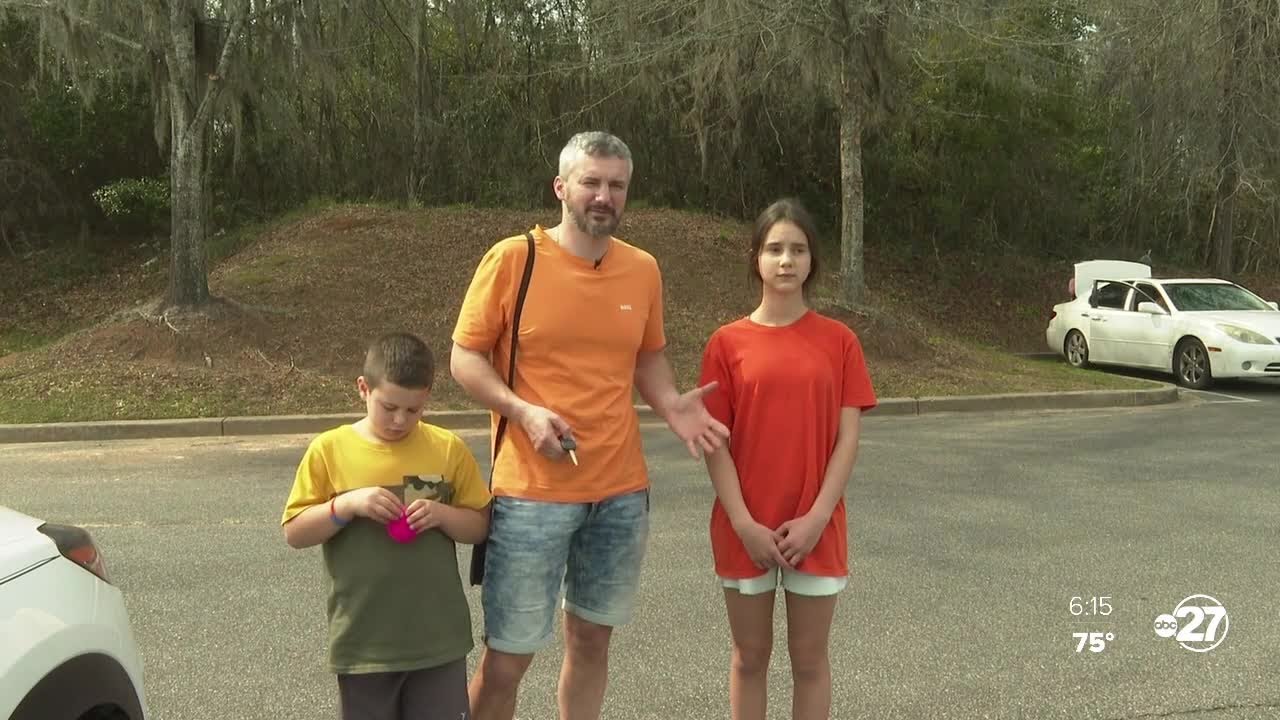 Ukrainian family gets settled in Tallahassee one year after war began