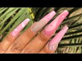 MELODYSUSIE NUDE REVOLUTION GEL POLISH KIT REVIEW || NUDE &amp; PINK MARBLE YIN YANG PRESS ON NAILS