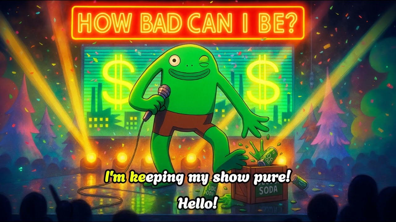 Guarda How Bad Can I Be? – Mr. Frog (Smiling Friends) | The Lorax A.I. Concept Cover su YouTube Guarda How Bad Can I Be? – Mr. Frog (Smiling Friends) | The Lorax A.I. Concept Cover su YouTube