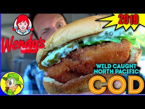 Wendy's® | North Pacific Cod Sandwich 🧭🐟🥪 Review | Peep THIS Out! 👧