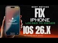 [iOS 26.0.1] Easy Method Fix iPhone Locked To Owner &amp; Fix Apple Account | Removed Apple iCloud