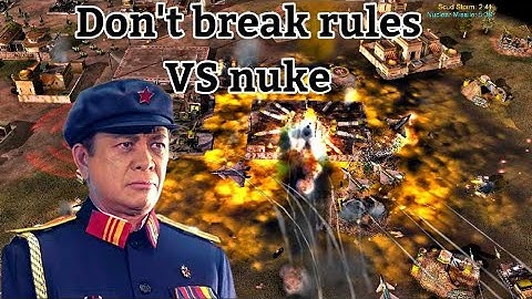 C&C Generals Zero Hour online (CHINA NUKE) PRO RULES