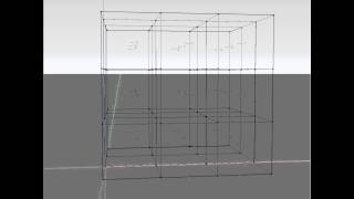 3D Matrix Voor Gooien Met 3 Dobbelstenen Gedeeltelijk