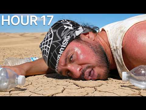 We Survived 24 Hours Straight In A Desert