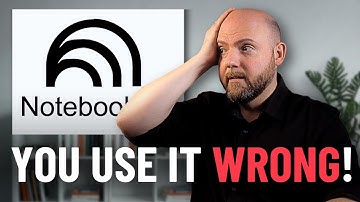 STOP Using NotebookLM Like This (You