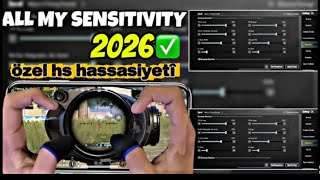 🎮 PUBG Mobile %100 Headshot Hassasiyet Ayarları 🥶 (2026) /#viral 