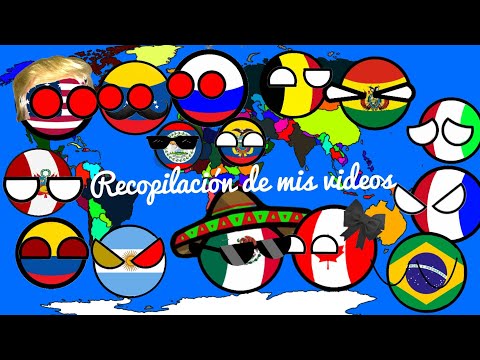 Recopilación de mis videos #countryballs