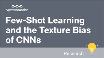 Few-Shot Learning and The Texture Bias Of CNNs