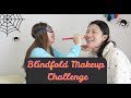 Blindfold Makeup Challenge | Kisha&#39;s Back!! |