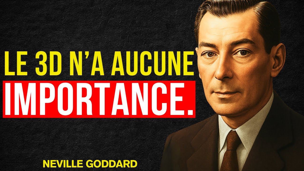 COMMENT IGNORER LE 3D ET OBTENIR TOUT CE QUE TU VEUX INSTANTANÉMENT | Neville Goddard Enseignant