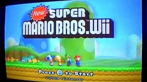 Another custom music video NSMBWii