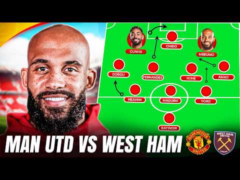 Mbeumo DEBUT, Cunha & Chido START? | MAN UTD vs WEST HAM Starting XI Mbeumo DEBUT, Cunha & Chido START? | MAN UTD vs WEST HAM Starting XI Thumbnail