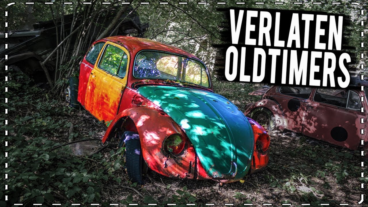 DURE OLDTIMERS GEVONDEN bij een VERLATEN CREEPY BOS HUIS.. #VAELTAX