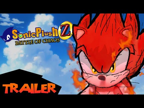Sonic Plush Z Battle of Chaos Collab Trailer
