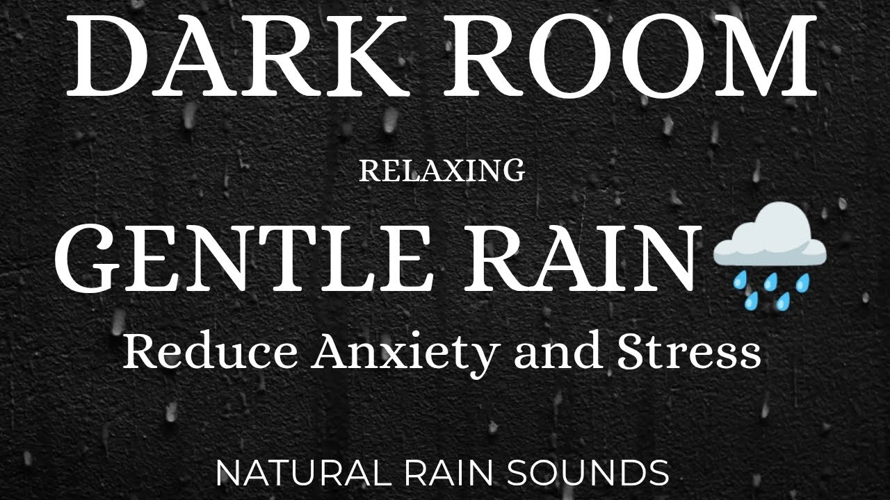 3 Hours Gentle Rain for Deep Relaxation & Calm Mind
