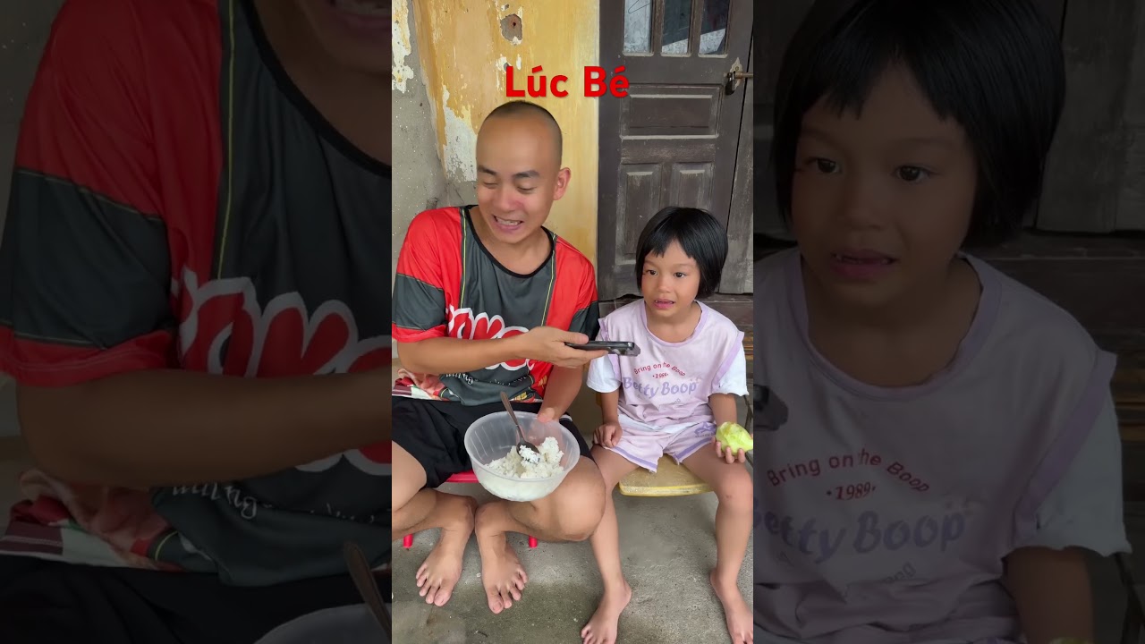 Ăn lúc Bé vs Ăn lúc lớn