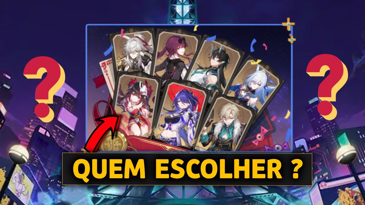 ESCOLHA COM SABEDORIA! TICKET 5* GRATIS DO HONKAI: STAR RAIL