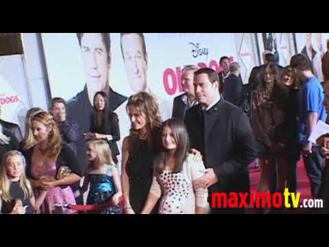 John Travolta, Kelly Preston and Daughter Ella Bleu Travolta at 'OLD DOGS' Premiere