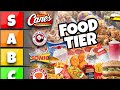 The ULTIMATE Fast Food Tier List