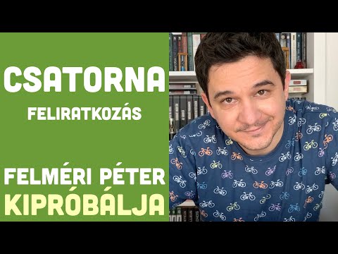 IRATKOZZATOK FEL - Felméri Péter kipróbálja