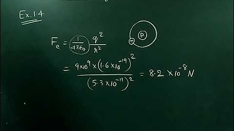 Example 1.4 - Electrostatics (Class 12  Physics)(explained in TAMIL)